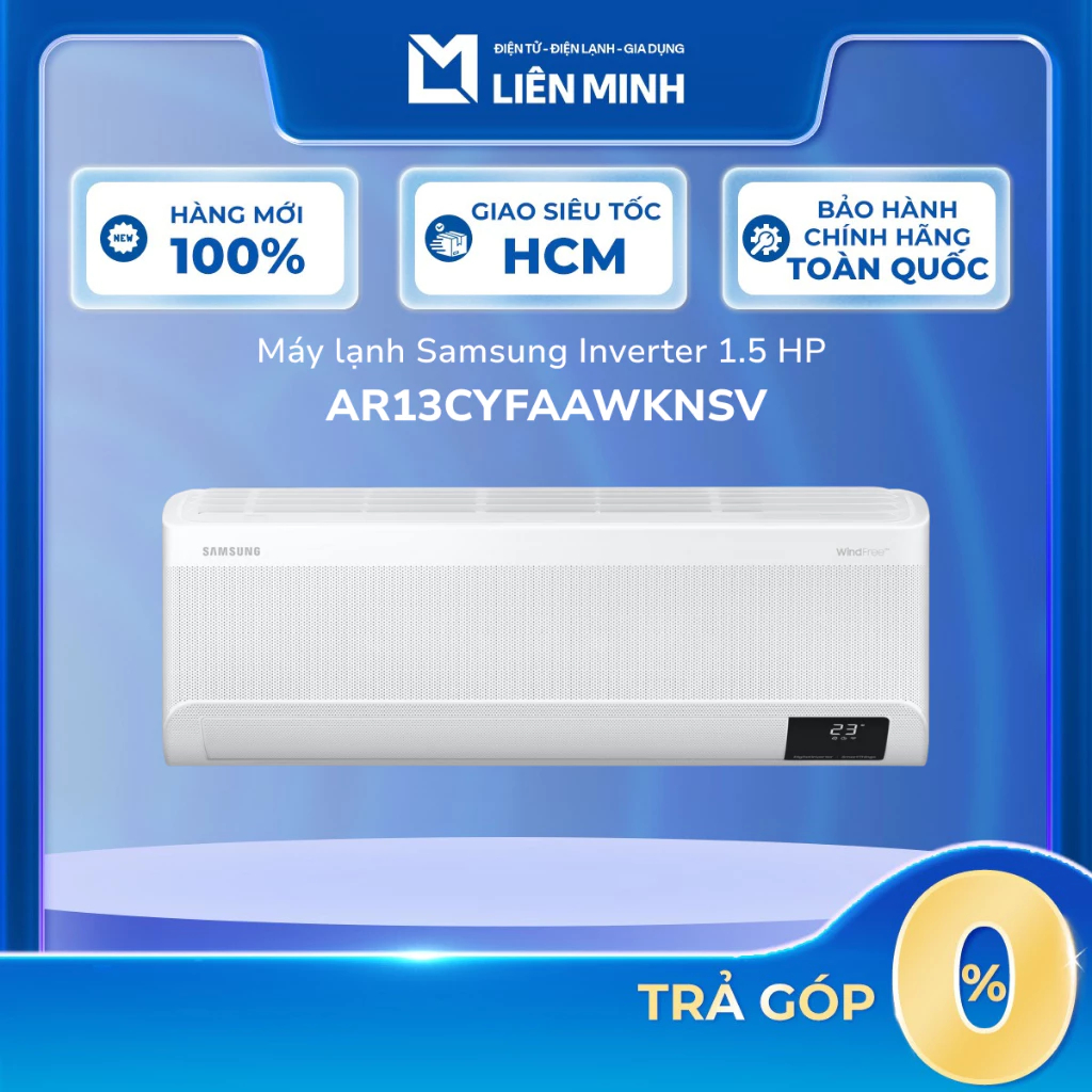 Máy Lạnh SAMSUNG Inverter AR09TYHQASIN | AR12TYHQASIN | AR10CYFAAWKNSV | AR13CYFAAWKNSV [SHIP 0Đ HCM
