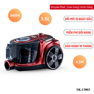 Máy hút bụi gia đình công suất lên đến 4000W, hút sạch mọi bụi bẩn - SK13005 + SK13003