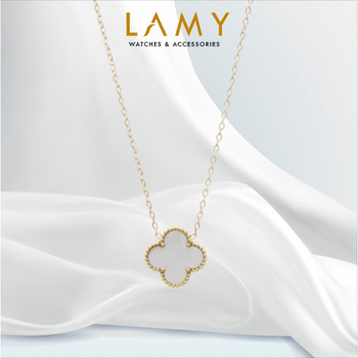 Dây chuyền nữ LAMY Dual Lucky Leaves Gold 6026