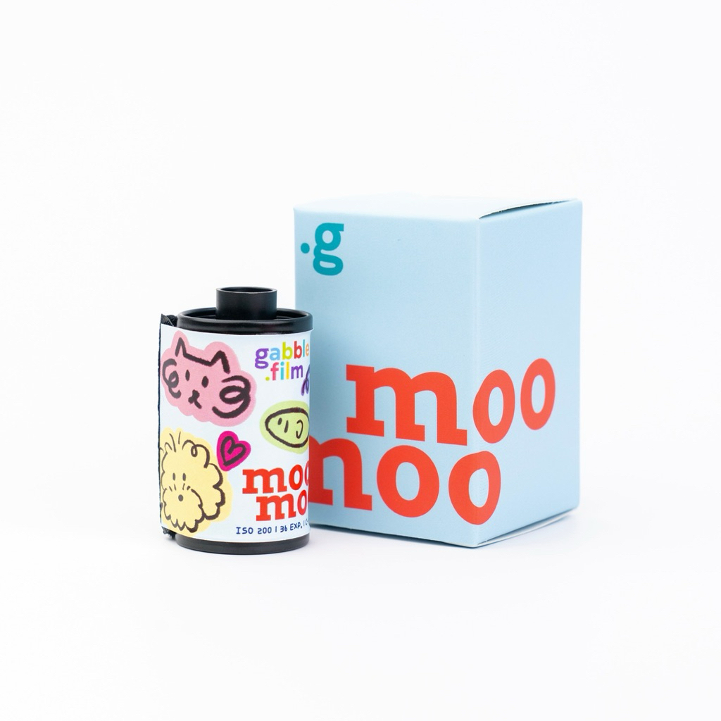[Sticker film] Gabble.Film - moomoo 35mm