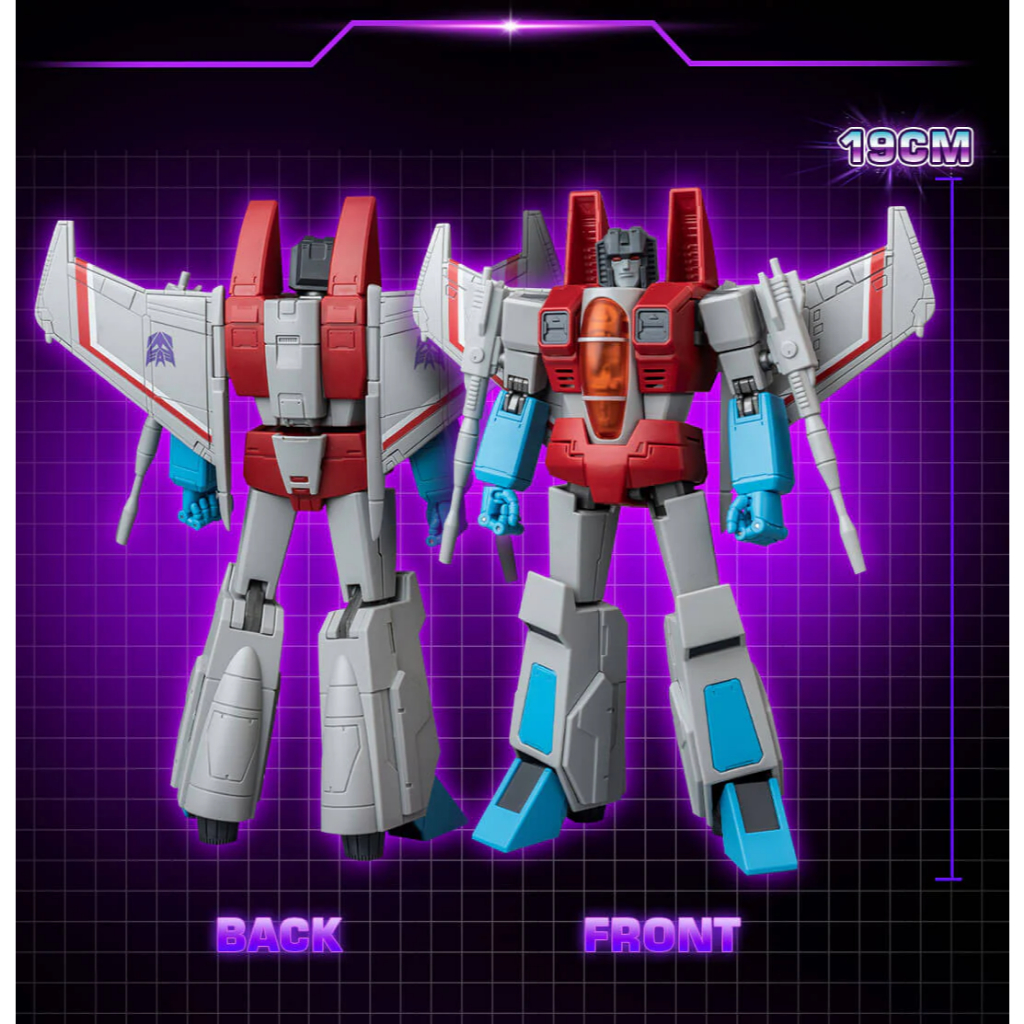 mô hình robot Transformers G1 Starscream Model Kit -  yolopark AMK Series 2nd