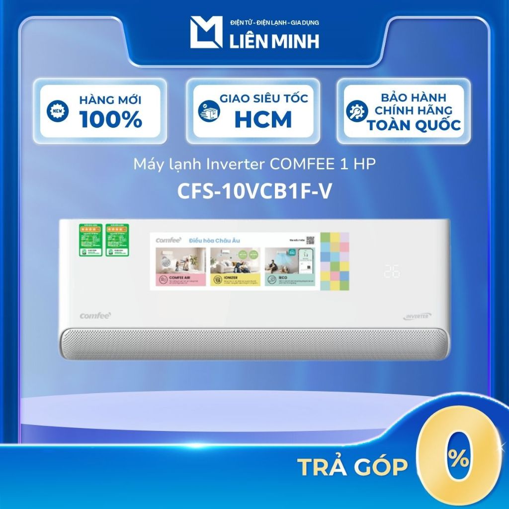 CFS-10VCB1F-V - Máy Lạnh Inverter COMFEE CFS-10VCB1 (1 Ngựa) [GIÁ MÁY][Giao Toàn Quốc]