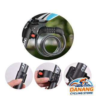 Dây Khóa Xe Đạp 5 Số Đổi Mã – Bicycle Lock Chống Trộm