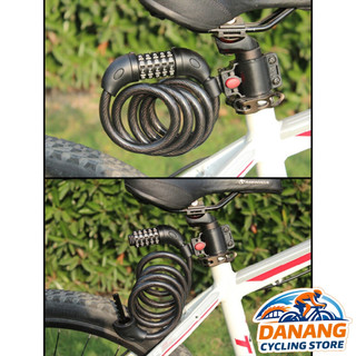 Dây Khóa Xe Đạp 5 Số Đổi Mã – Bicycle Lock Chống Trộm
