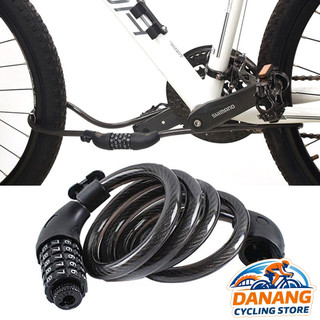 Dây Khóa Xe Đạp 5 Số Đổi Mã – Bicycle Lock Chống Trộm