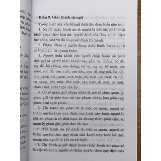 Sách - Luật Thi hành án hình sự 2025
