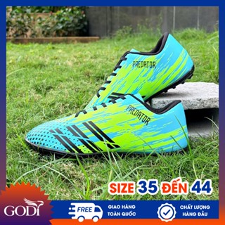 Giày bóng đá size 35-36-37 đến 44 màu xanh_Giày đá banh nam sân cỏ nhân tạo nam nữ, trẻ em kids đẹp giá rẻ sân nhân tạo