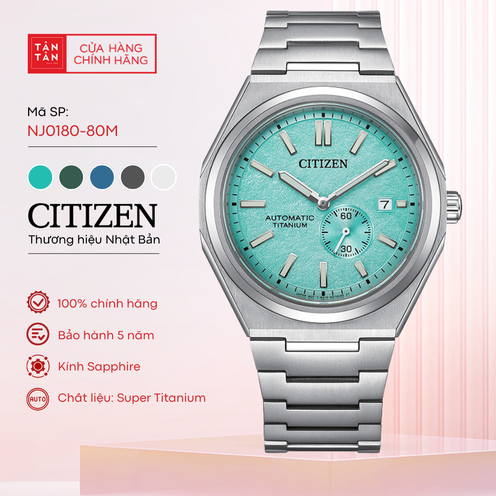 Đồng Hồ Nam Citizen Zenshin NJ0180-80M Automatic 40.5mm - Đồng Hồ Tân Tân