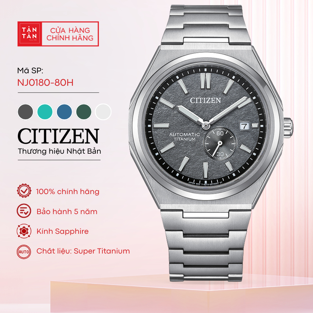 Đồng Hồ Nam Citizen Zenshin NJ0180-80H Automatic 40.5mm - Đồng Hồ Tân Tân
