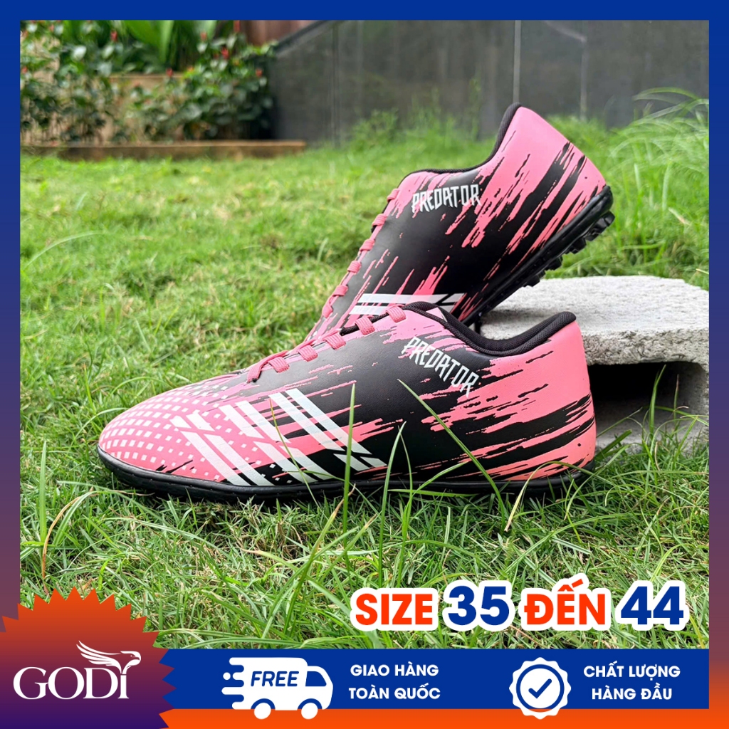 Giày bóng đá size 35-36-37 đến 44 nam nữ, trẻ em, kids, girl, Giày đá banh nam màu hồng đẹp giá rẻ có size nhỏ cở bé