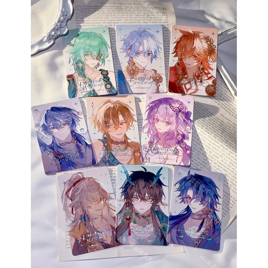 (Tổng Hợp) Card pola Honkai Star Rail Phainon Mydei Anaxa DanHeng Blade JingYuan Aventurine Sunday B