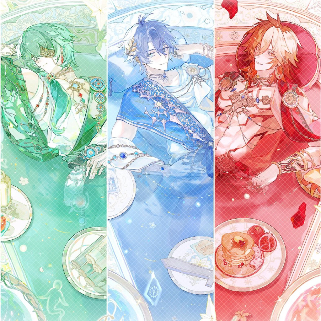 (Tổng Hợp) Card pola Honkai Star Rail Phainon Mydei Anaxa DanHeng Blade JingYuan Aventurine Sunday B