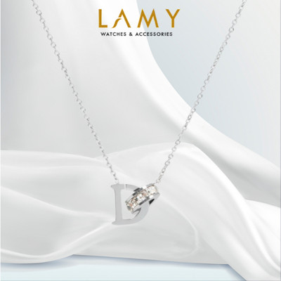 Dây chuyền nữ LAMY D-shaped Necklace Silver 6037
