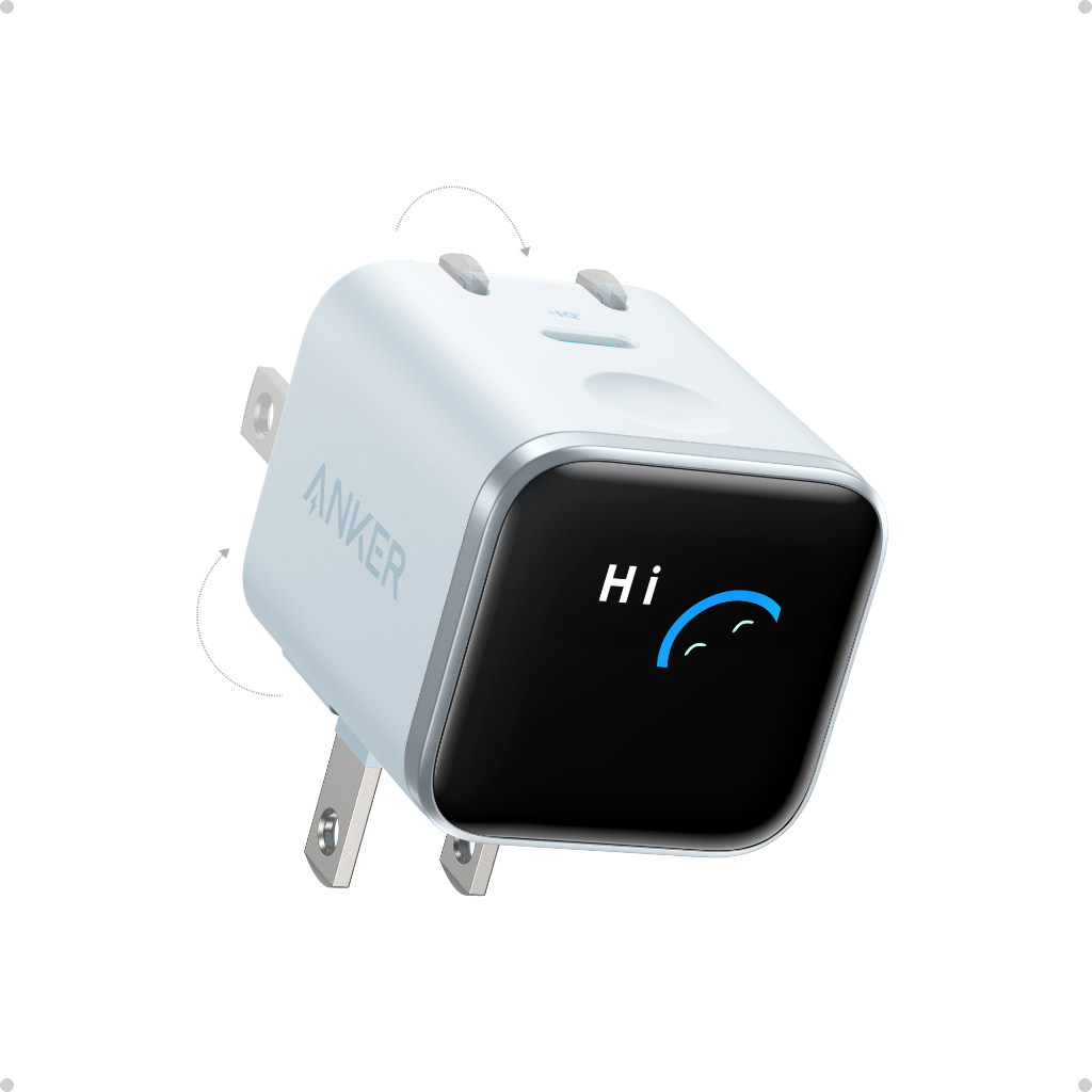 Sạc nhanh USB-C 45W GaN Anker Nano A121D công suất cao, nhỏ gọn, an toàn