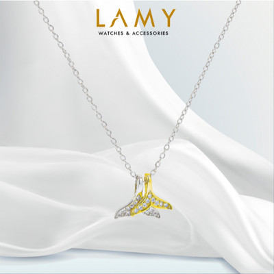 Dây chuyền bạc nữ LAMY Mermaid Tail Necklace Gold 6421