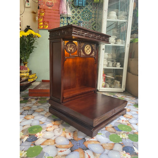 Bàn thờ ông địa thần tài gỗ thông nhập khẩu