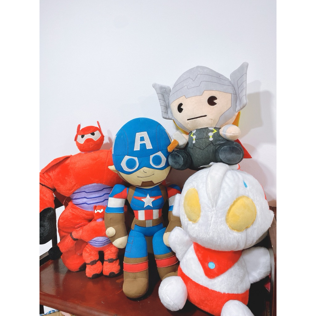 Gấu bông siêu nhân  big hero baymax anh hùng nhiều mẫu cho bé trai (cập nhật)