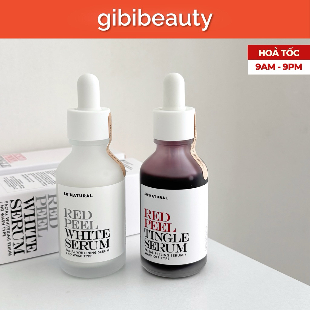 Tinh chất SO NATURAL (Peel Serum/ White Serum)