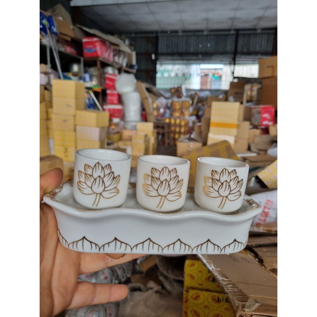 Lẻ 1 Cái ĐẾ CỦA BỘ Chung Nước Cúng