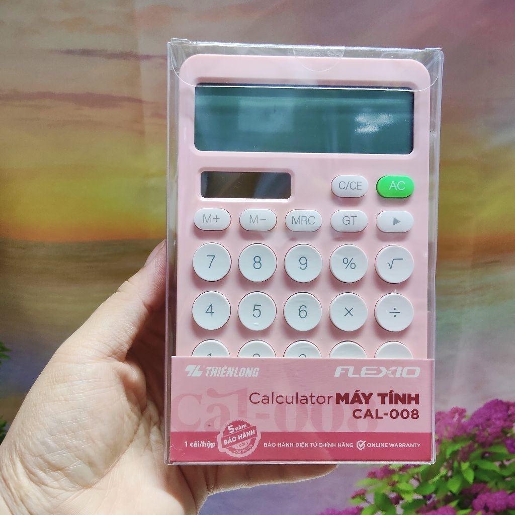 Máy tính Thiên Long CAL-008 Flexio