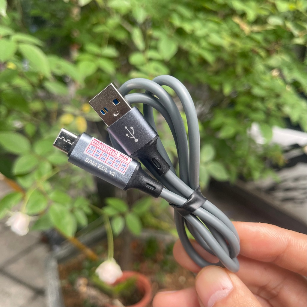Cáp Sam EDL v2 cổng type-C cho Samsung chip Qualcomm vào Download Mode không cần phím