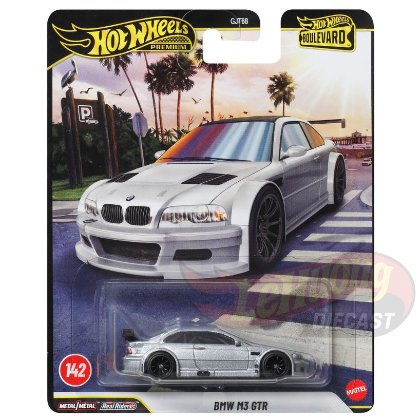 LeHuong Diecast - Xe mô hình Hot Wheels Boulevard Premium BMW M3 GTR (#142)