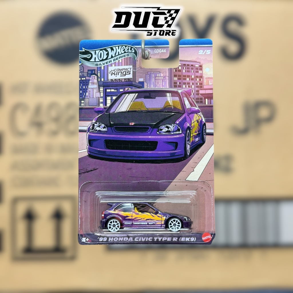 ducstore Xe mô hình JKX57 Hot Wheels 99 Honda Civic Type R (EK9) - Compact Kings Series (2026)