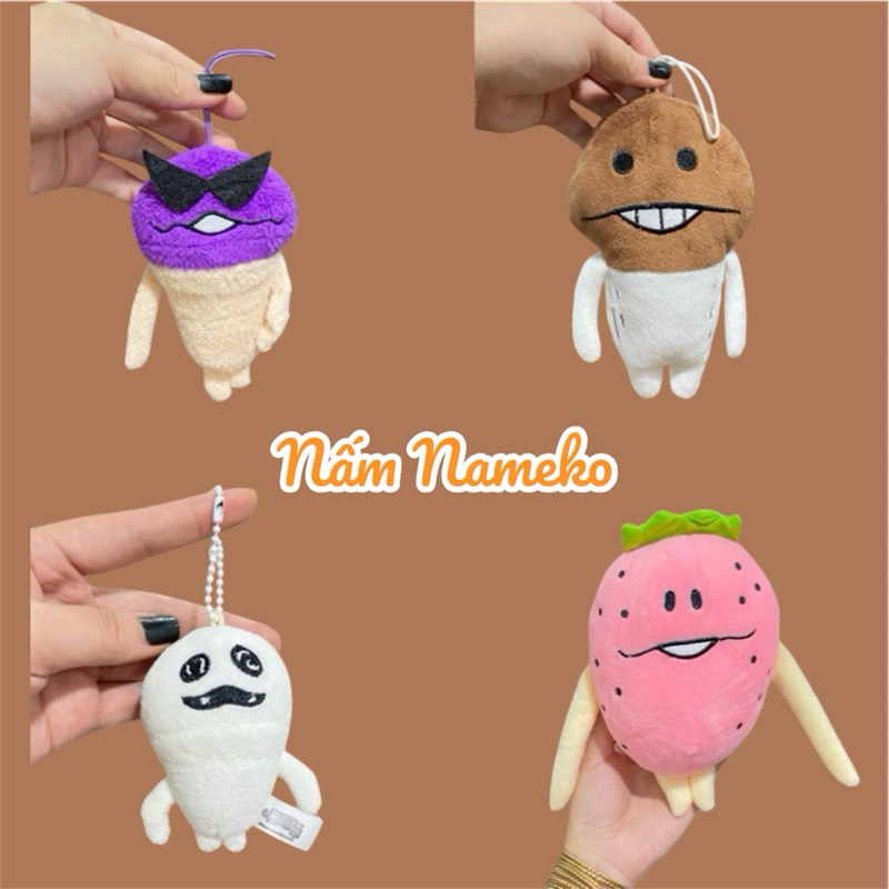 gấu bông nấm nameko