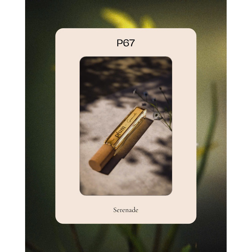 plum perfume - Nước hoa P67 Serenade Hương thơm Tinh tế, Ấm áp, và Nam tính