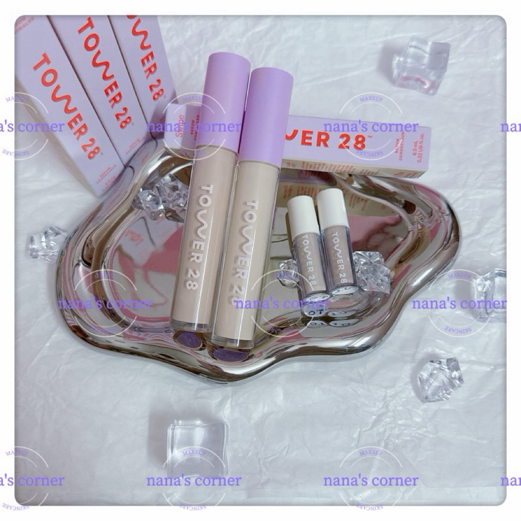 [Hoả Tốc] Che khuyết điểm Tower 28 Swipe All-Over Hydrating Serum Concealer
