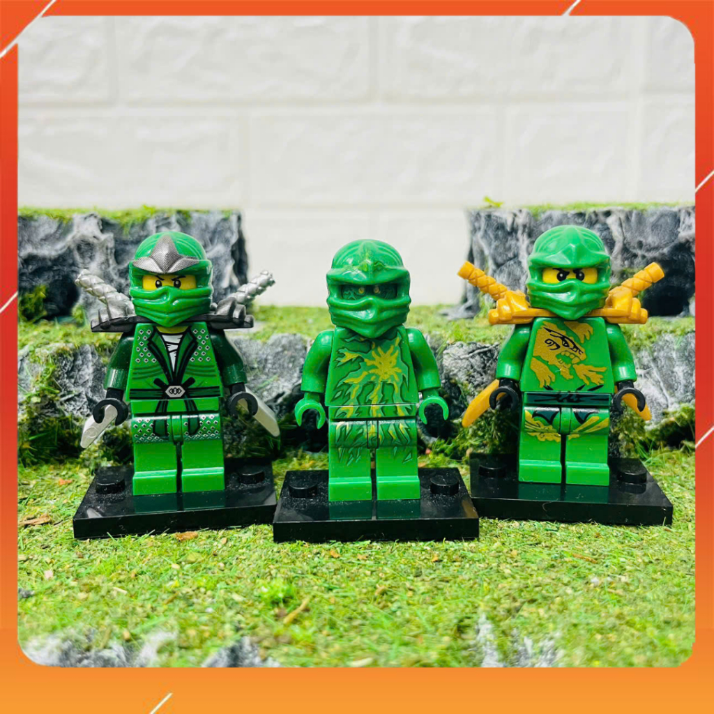 Đồ Chơi Sưu Tầm Mô Hình Nhân Vật NINJA Minifigures Lloyd Dx , NRG , Zx New Seal