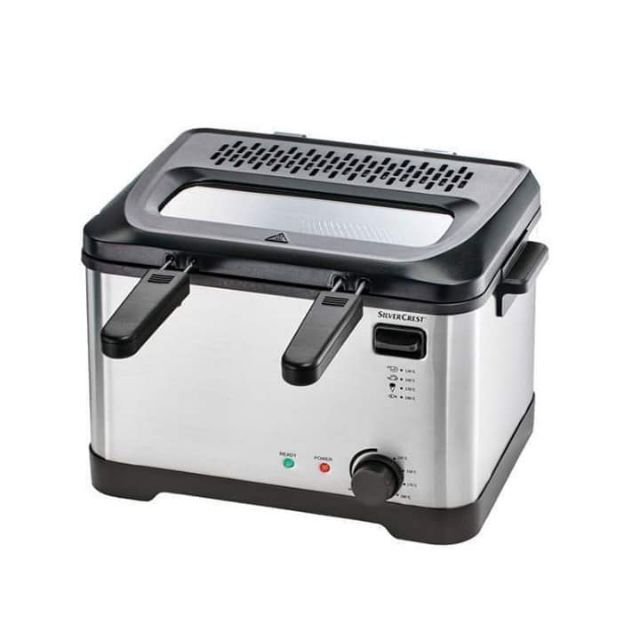 Nồi Chiên Ngập Dầu Silvercrest 4L, Công Suất 2000W, Nhập Đức, BH 12 Tháng
