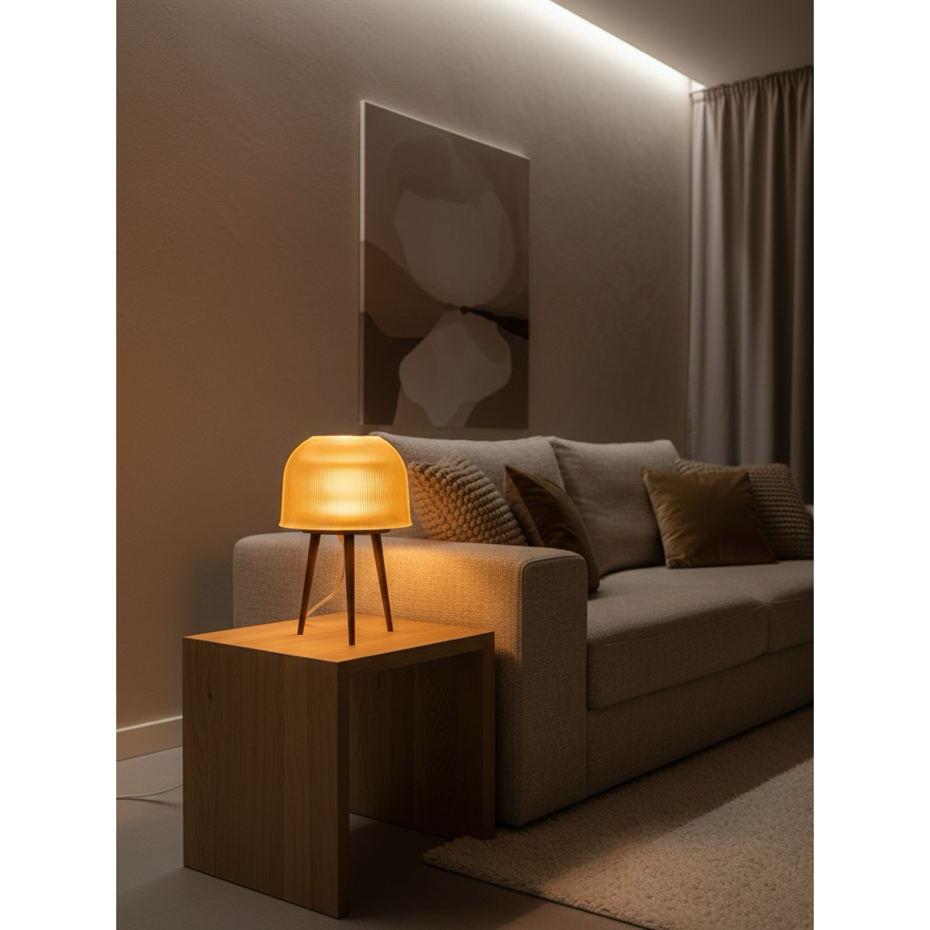 Đèn ngủ Decor cao cấp  🪵 "𝓓𝓸𝓶𝓮 𝓛𝓪𝓶𝓹"💡– Trang trí phòng ngủ - Làm việc - Cafe, Homestay - Có Dimmer đ