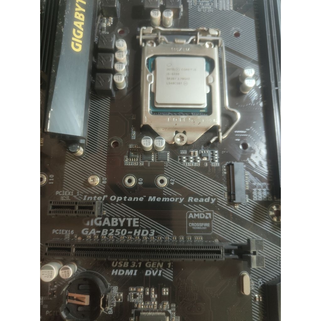 Combo main b250 + cpu i5 6400