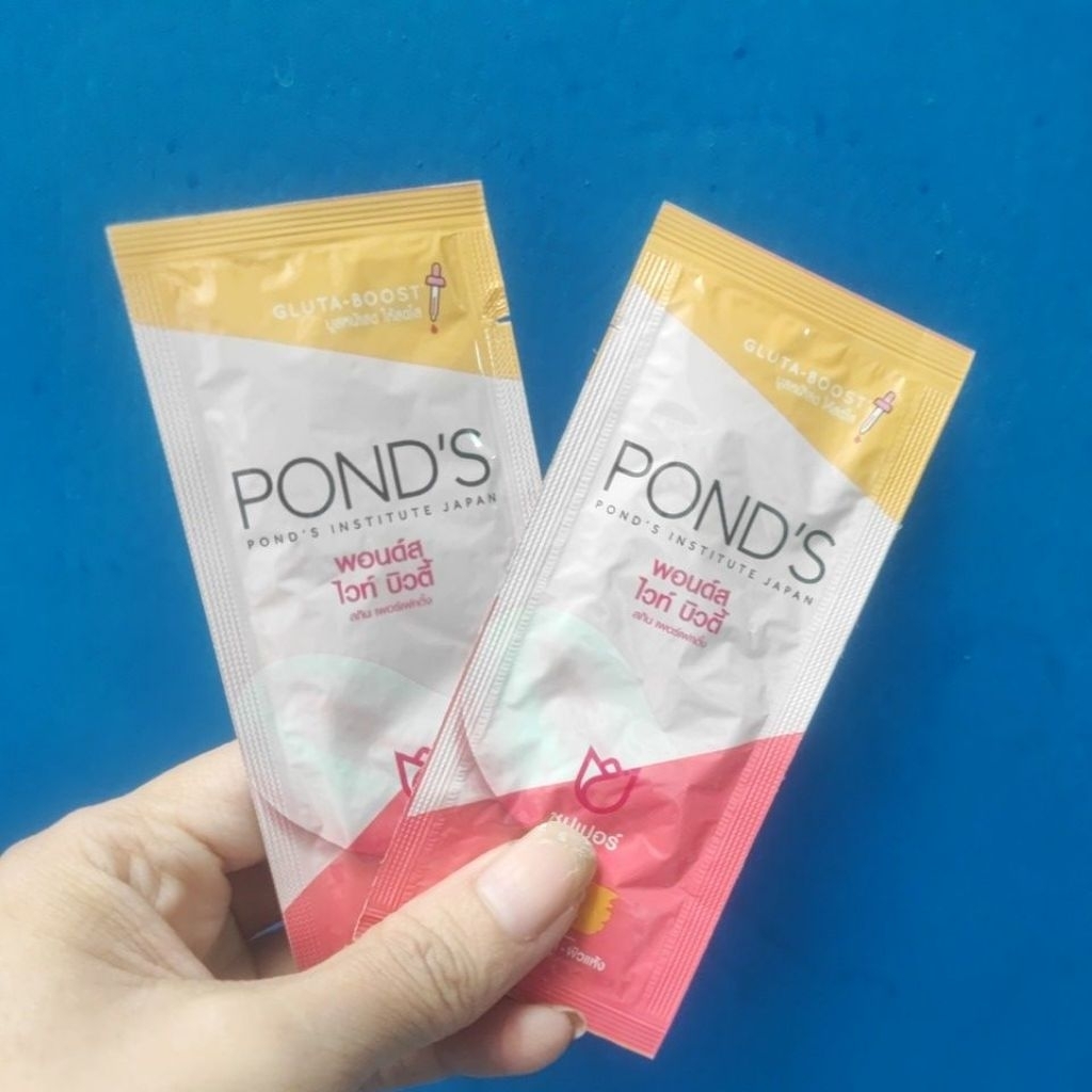CB26. Set gồm 2 gói kem dưỡng trắng da ban ngày Pond's hàng Thái