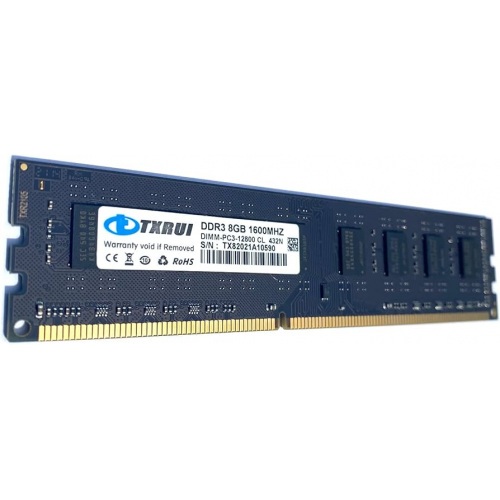 RAM Máy Tính Txrui 8Gb DDR3 Bus 1600Mhz - Hàng chính hãng - Bảo hành 3 năm