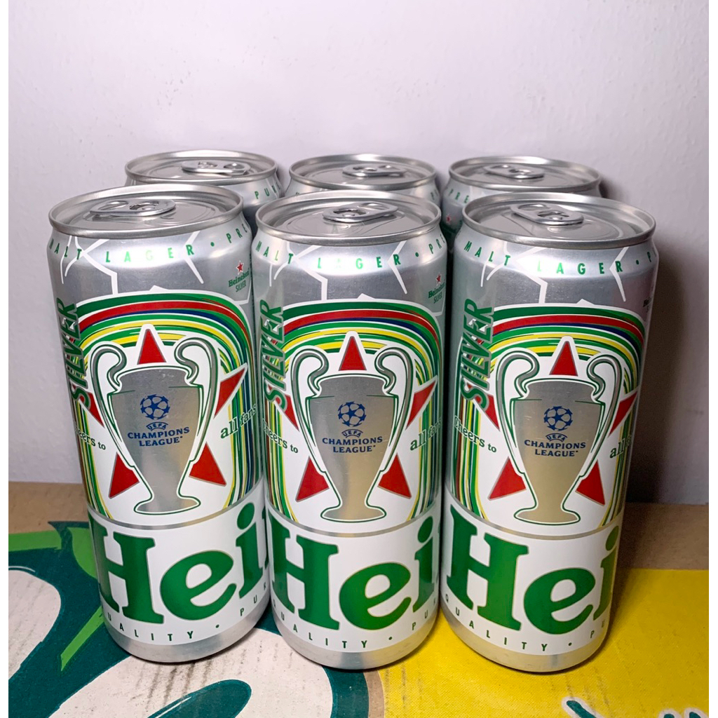 Lốc 6 Lon Bia Heineken Silver 330ml (Ken Bạc Cao)