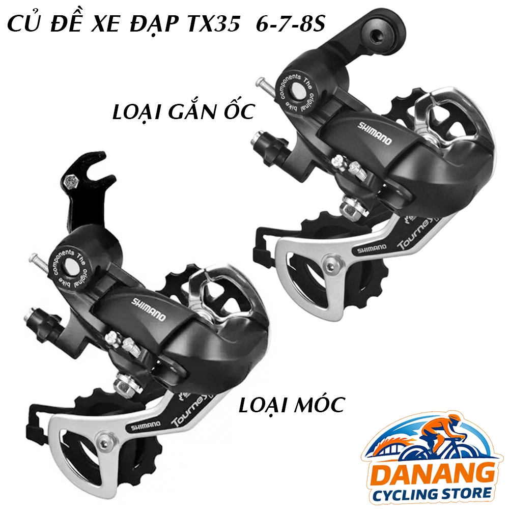 Củ Đề Sau Xe Đạp SMN RD TX35 6/7/8 Tốc Độ