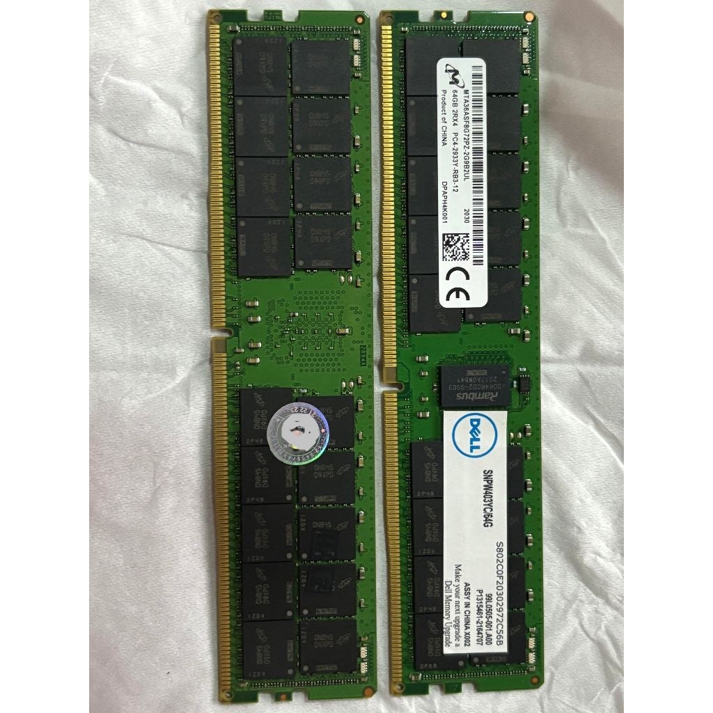 Bộ nhớ RAM Máy chủ ECC 64GB Bus 2933 /2666/2400