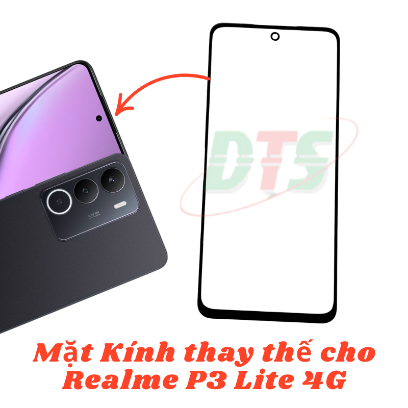 Kính ép dùng cho Realme P3 Lite 4G
