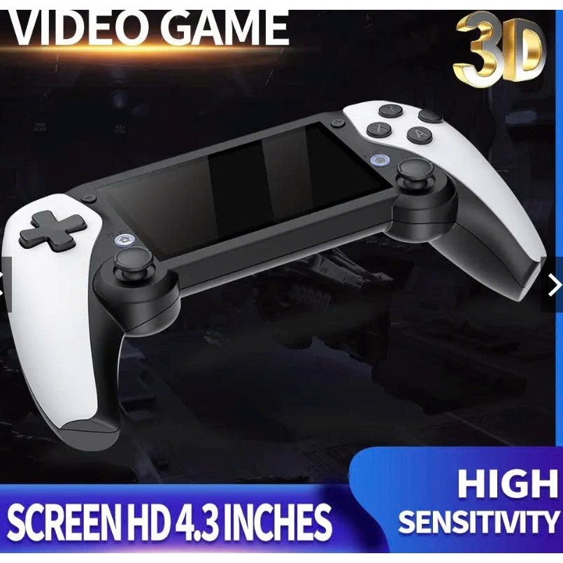 Máy chơi Game cầm tay M25 64GB Màn hình IPS 4.3 19000 + Trò chơi 3000mAh 2GB (trắng)