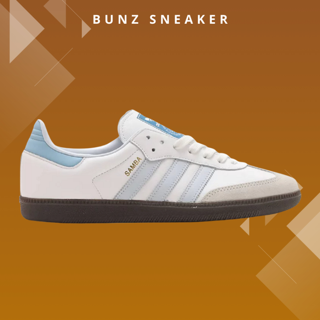 [ Chính Hãng ] Giày Adidas Samba Classic Màu Blue Phối Đồ Hot Nam Nữ Cực Đẹp, Full Box
