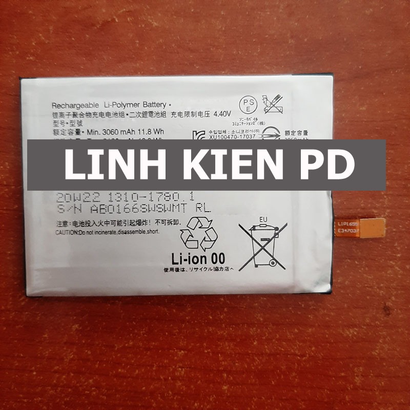 Pin thay thế Xperia XZ2 LIP1655ERPC H8266 H8216 H8296 H8276 702SO SOV37 SO-03K