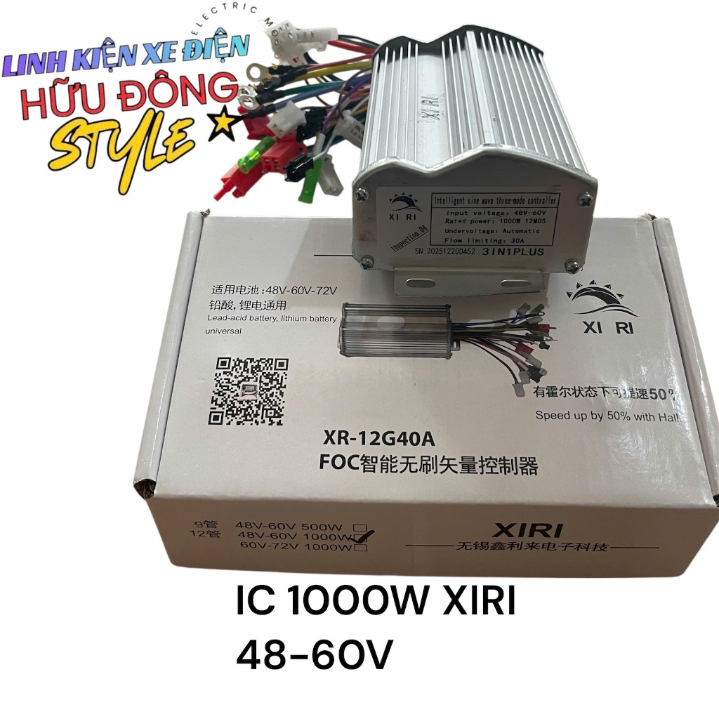 IC 350w 500w 800w 1000w THK, Xiri, King bull điều tốc ic đa năng 36/48/60v đảm bảo đi êm như zin
