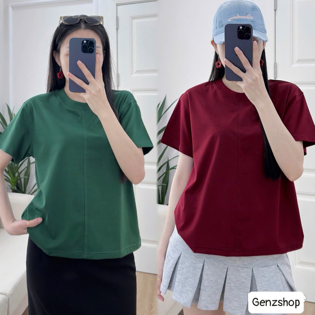 ÁO THUN BOXY [GENZSHOP] NAM NỮ MẶC ĐẸP THOẢI MÁI CÓ SIZE <72KG