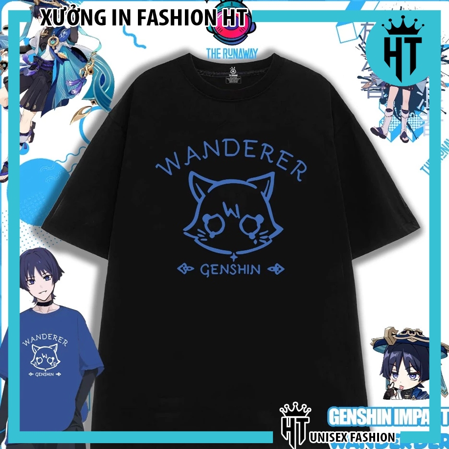 Áo thun Genshin Impact: Wanderer  - BL TÊN TRUYỆN MANHWA - Leejihoon TE