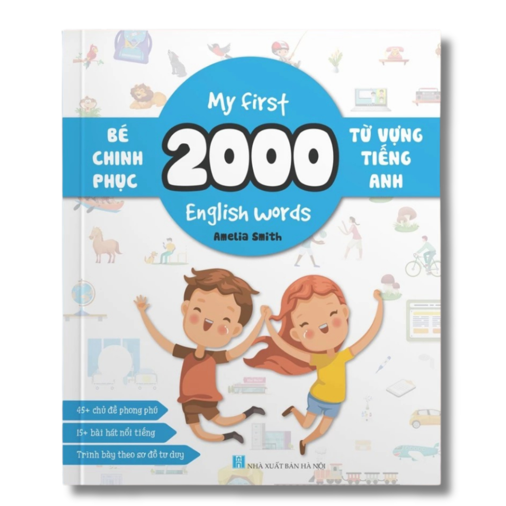 Sách Bé Chinh Phục 2000 Từ Vựng Tiếng Anh - My First 2000 English Words