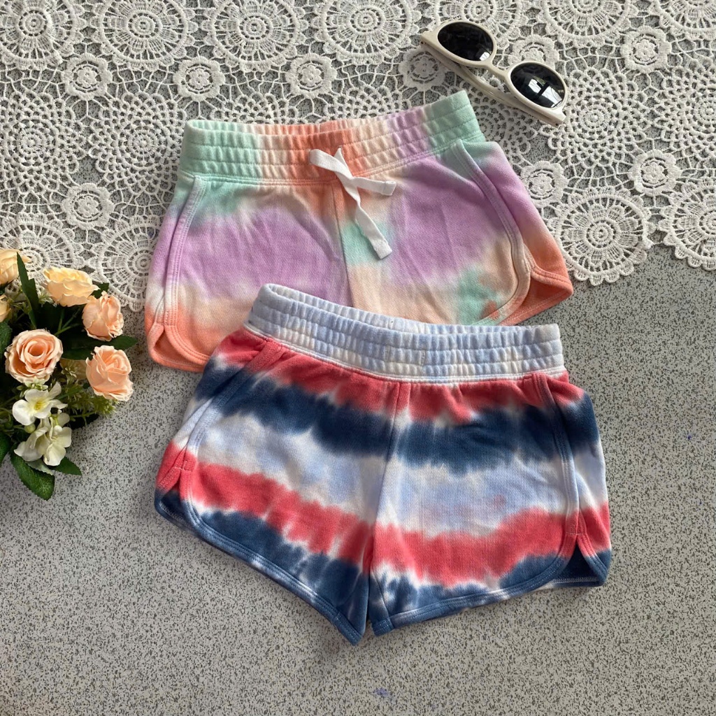 90106 TDFASHION Quần Short Da Cá Bé Gái, Hàng Dư Lỗi