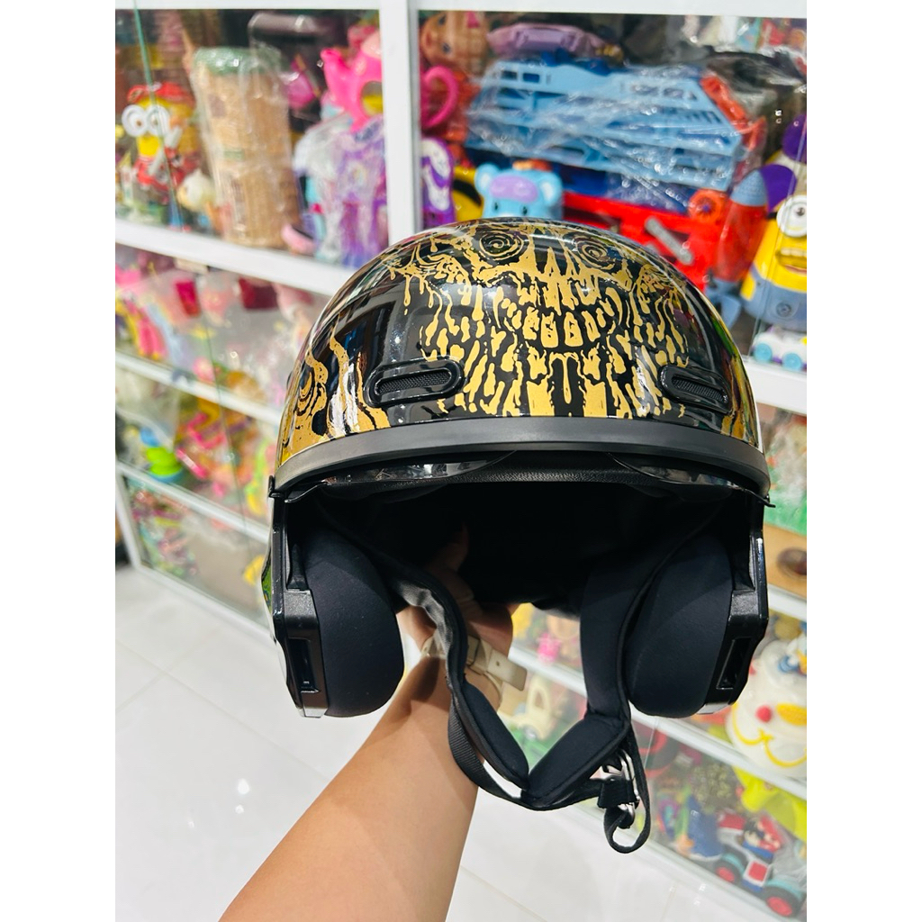Nón bảo hiểm Harley Davidson 3way helmet Harley-Davidson Hàng Auth  Size : XL Tình trạng: Nón rất mớ