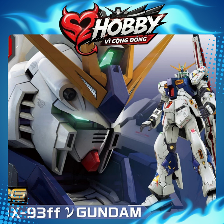[CÓ SẴN] Mô hình lắp ráp RG 1/144 RX-93FF Nu Gundam (Gundam Base Fukuoka ver - Gaogao)